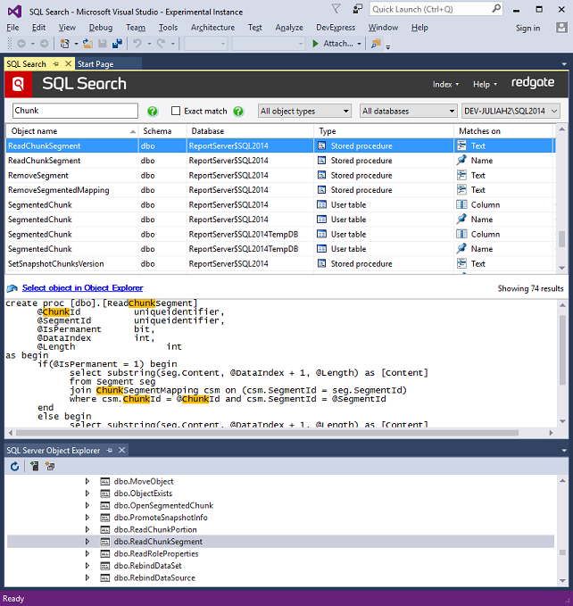 SQL Search